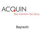 ACQUIN, Bayreuth